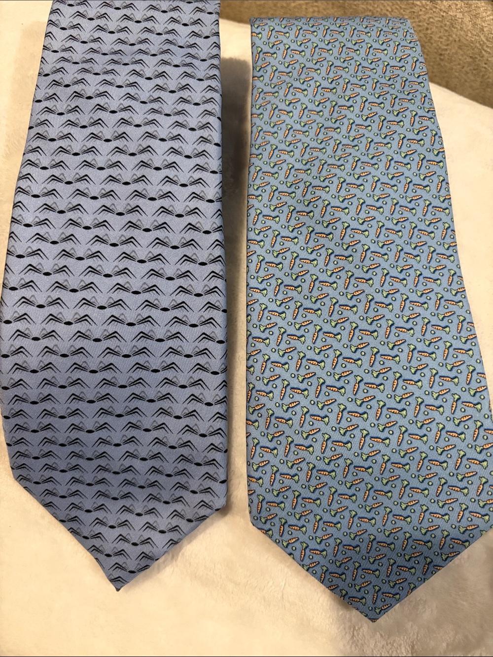 Vineyard Vines 100% Silk Ties. Set of 2